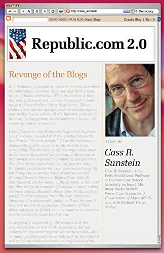 Republic.com 2.0 (9780691143286) by Sunstein, Cass R.