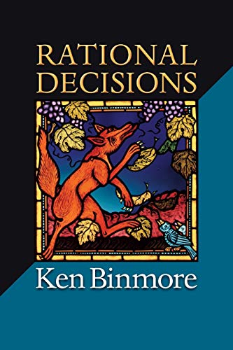 9780691149899: Rational Decisions (The Gorman Lectures in Economics): 4