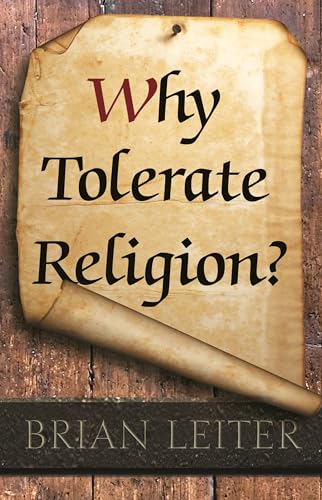 Beispielbild fr Why Tolerate Religion? zum Verkauf von Chiron Media