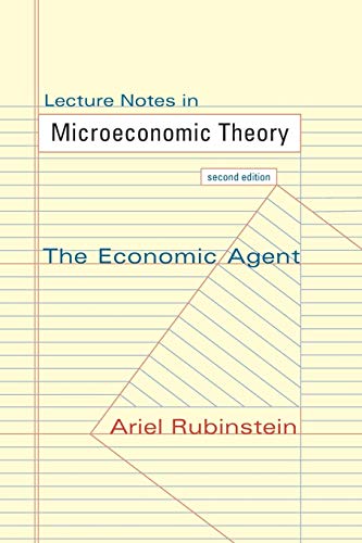 Imagen de archivo de Lecture Notes in Microeconomic Theory : The Economic Agent - Second Edition a la venta por Better World Books