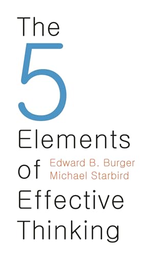 Imagen de archivo de The 5 Elements of Effective Thinking a la venta por Dream Books Co.