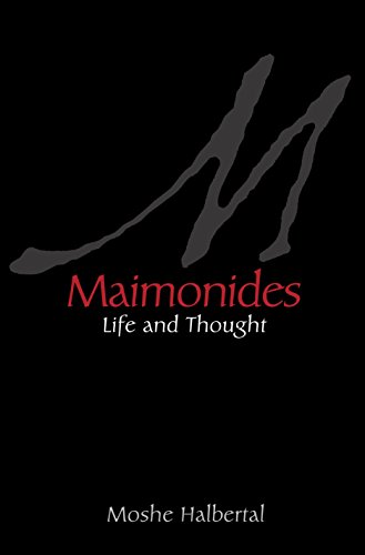 Imagen de archivo de Maimonides: Life and Thought a la venta por Open Books
