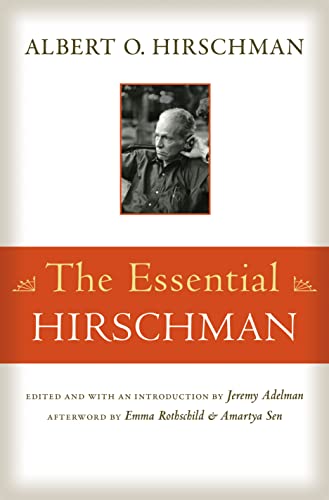 Beispielbild fr The Essential Hirschman zum Verkauf von WorldofBooks