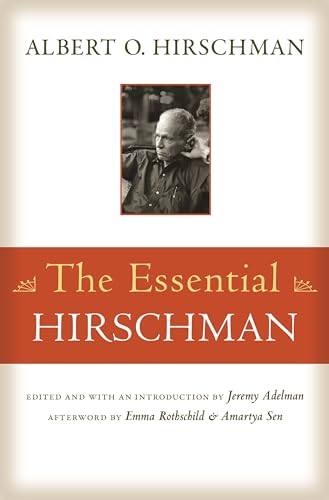 The Essential Hirschman (9780691159904) by Hirschman, Albert O.