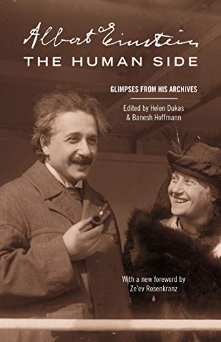 Stock image for Albert Einstein, The Human Side: Glimpses from His Archives for sale by Eighth Day Books, LLC