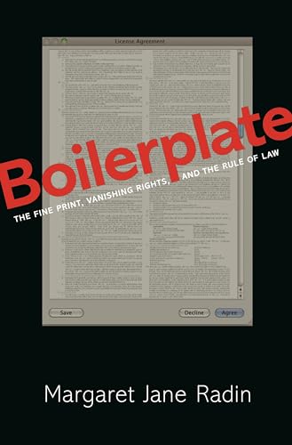 9780691163352: Boilerplate: The Fine Print, Vanishing Rights, And The Rule Of Law