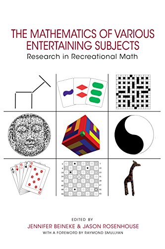Stock image for The Mathematics of Various Entertaining Subjects: Research in Recreational Math for sale by HPB-Red