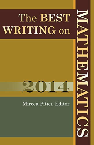 Imagen de archivo de The Best Writing on Mathematics 2014 a la venta por Better World Books