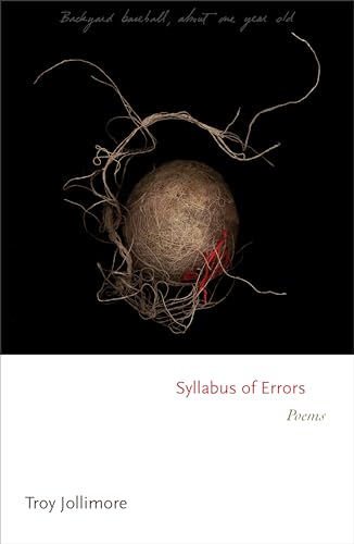 9780691167688: Syllabus of Errors: Poems: 109 (Princeton Series of Contemporary Poets, 109)