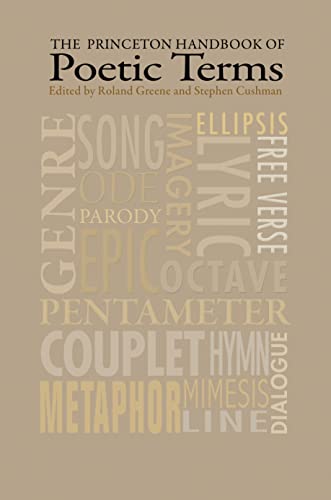 9780691170435: The Princeton Handbook of Poetic Terms: Third Edition