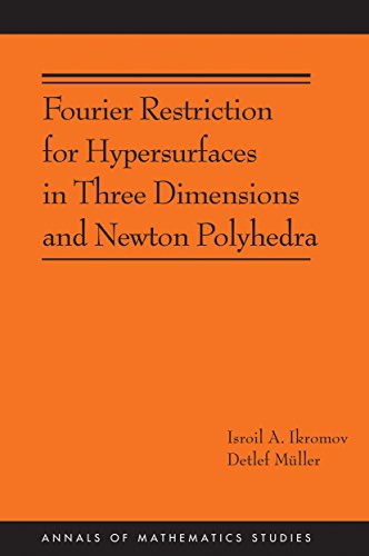 9780691170558: Fourier Restriction for Hypersurfaces in Three Dimensions and Newton Polyhedra (Annals of Mathematics Studies): 194