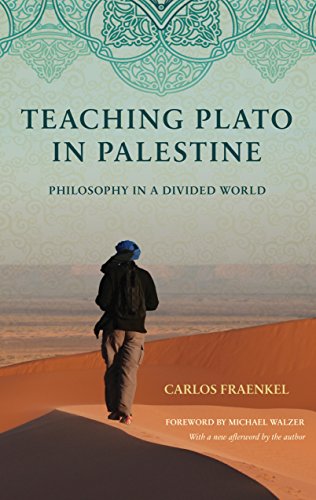 Stock image for TEACHING PLATO IN PALESTINE Philosophy in a Divided World for sale by AVON HILL BOOKS