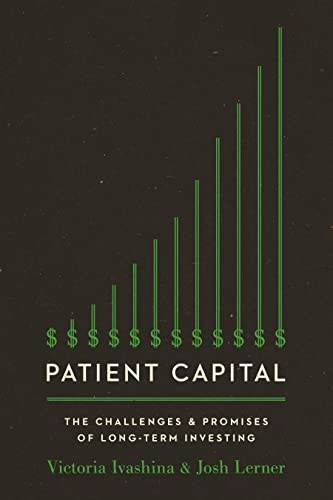 Imagen de archivo de Patient Capital : The Challenges and Promises of Long-Term Investing a la venta por Better World Books