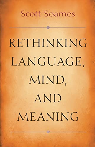 Beispielbild fr Rethinking Language, Mind, and Meaning zum Verkauf von Blackwell's
