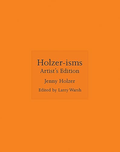 9780691228594: Holzer-isms: Artist's Edition: 9 (ISMs, 9)