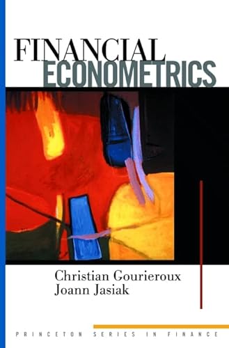 9780691242361: Financial Econometrics: Problems, Models, and Methods (Princeton Series in Finance)