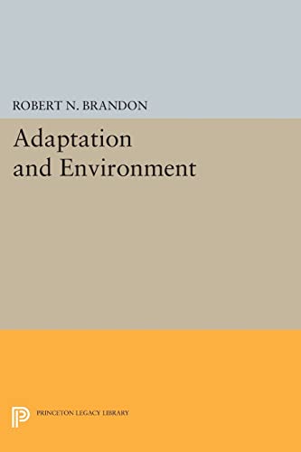 9780691600628: Adaptation and Environment (Princeton Legacy Library)