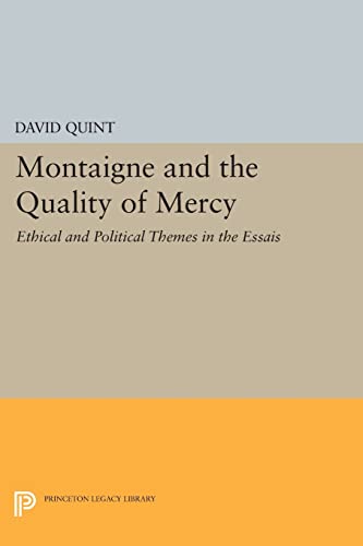 Stock image for Montaigne and the Quality of Mercy for sale by Blackwell's