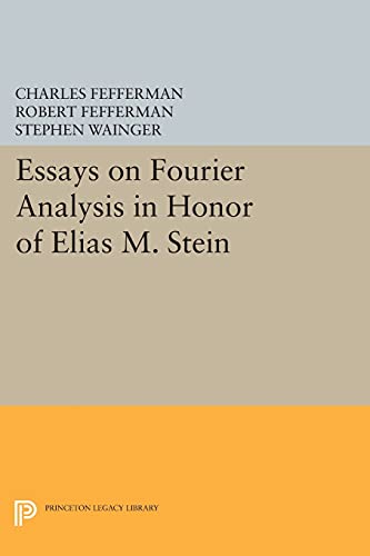 Beispielbild fr Essays on Fourier Analysis in Honor of Elias M. Stein zum Verkauf von Blackwell's