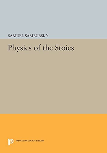 Imagen de archivo de Physics of the Stoics a la venta por Blackwell's