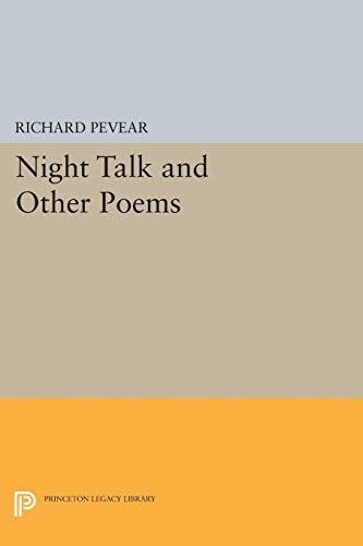 9780691610993: Night Talk and Other Poems (Princeton Series of Contemporary Poets): 7 (Princeton Series of Contemporary Poets, 103)