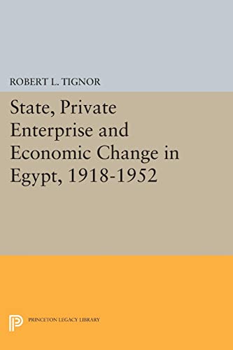 Beispielbild fr State, Private Enterprise and Economic Change in Egypt, 1918-1952 zum Verkauf von ThriftBooks-Dallas