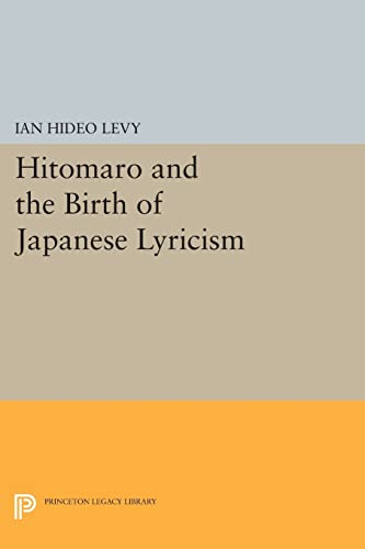 Imagen de archivo de Hitomaro and the Birth of Japanese Lyricism a la venta por Blackwell's