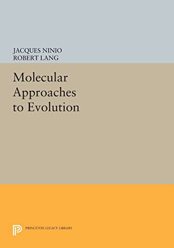 9780691613079: Molecular Approaches to Evolution (Princeton Legacy Library): 762