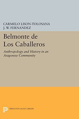 9780691613536: Belmonte De Los Caballeros: Anthropology and History in an Aragonese Community (Princeton Legacy Library): 656