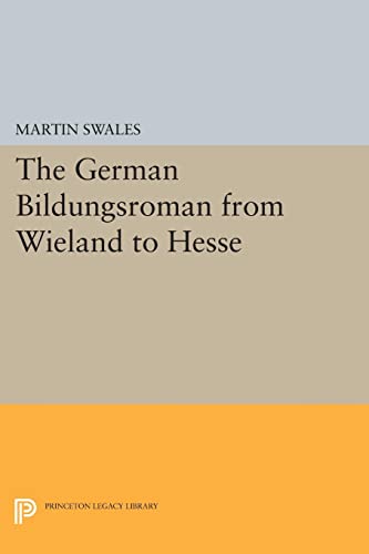 Imagen de archivo de The German Bildungsroman from Wieland to Hesse a la venta por Blackwell's