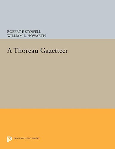 Beispielbild fr A Thoreau Gazetteer zum Verkauf von Blackwell's