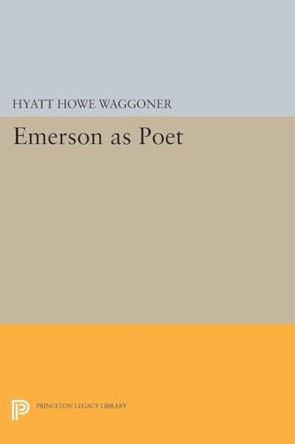 Beispielbild fr Emerson as Poet zum Verkauf von Blackwell's