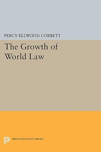 Beispielbild fr The Growth of World Law zum Verkauf von Blackwell's