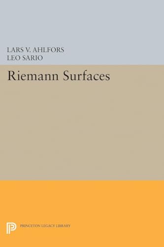 Beispielbild fr Riemann Surfaces zum Verkauf von Blackwell's