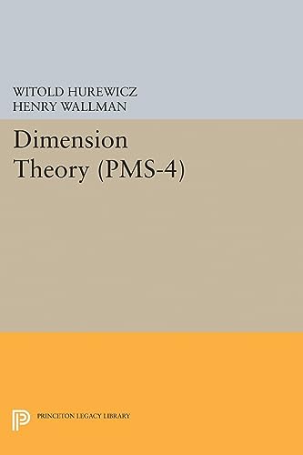 9780691627748: Dimension Theory (PMS-4) (Princeton Mathematical Series)