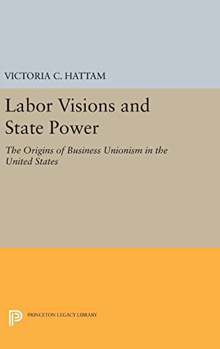9780691630069: Labor Visions and State Power: The Origins of Business Unionism in the United States: 32 (Princeton Legacy Library)