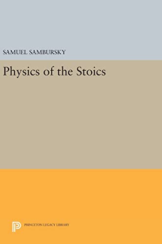 Imagen de archivo de Physics of the Stoics a la venta por Sequitur Books