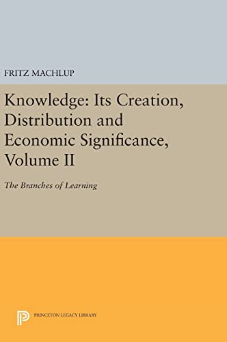 9780691641966: Knowledge – Its Creation, Distribution and Economic Significance, Volume II – The Branches of Learning: 742 (Princeton Legacy Library)