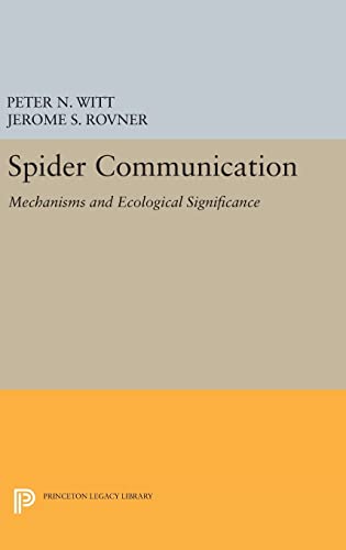 Beispielbild fr Spider Communication: Mechanisms and Ecological Significance (Princeton Legacy Library, 536) zum Verkauf von Lucky's Textbooks