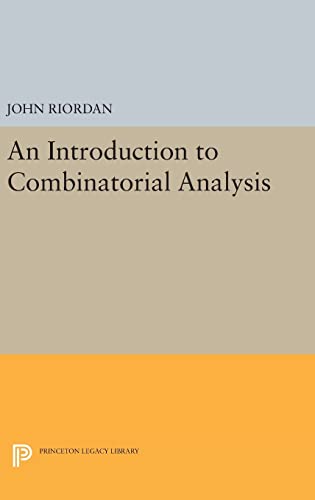 9780691643250: An Introduction to Combinatorial Analysis (Princeton Legacy Library, 88)