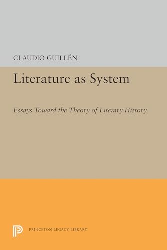 9780691647272: Literature As System: Essays Toward the Theory of Literary History: 1449