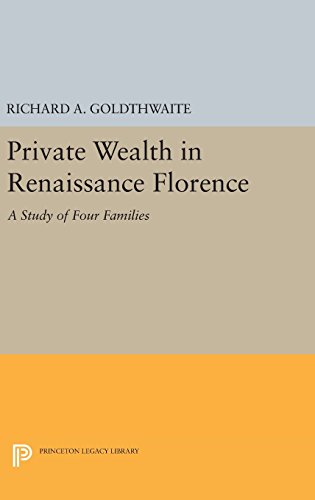 9780691649009: Private Wealth in Renaissance Florence: 2322 (Princeton Legacy Library, 2322)