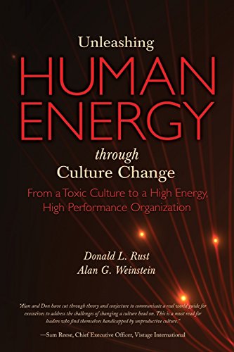 Imagen de archivo de Unleashing Human Energy: From a Toxic Culture to a High Energy, High Performance Organization a la venta por Off The Shelf