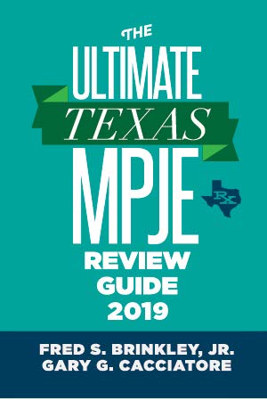 Stock image for The Ultimate Texas MPJE Review Guide 2019 for sale by HPB-Red
