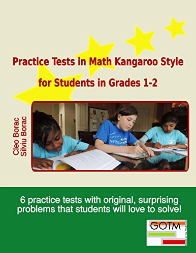 Stock image for Practice Tests in Math Kangaroo Style for Students in Grades 1-2 for sale by ThriftBooks-Atlanta