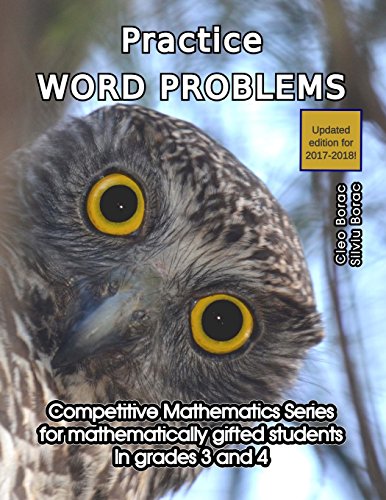 Beispielbild fr Practice Word Problems: Level 2 (ages 9 to 11) (Competitive Mathematics for Gifted Students) zum Verkauf von HPB-Red