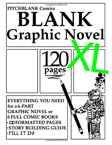 Imagen de archivo de Blank Graphic Novel XL : 120 Formatted Pages Plus Guide a la venta por Better World Books