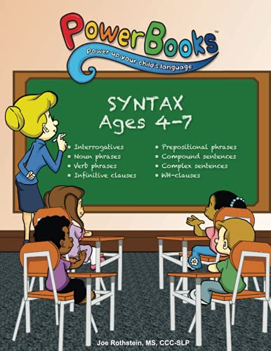 Imagen de archivo de Power Books: Syntax - Ages 4-7: Joe Rothstein, MS, CCC-SLP a la venta por Revaluation Books