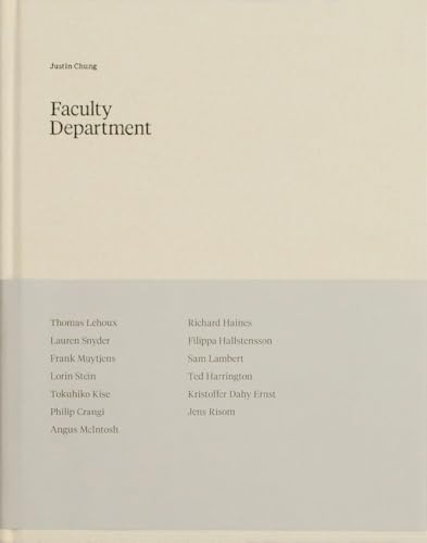 Imagen de archivo de Faculty Department a la venta por Green Apple Books and Music