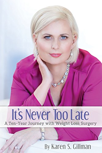 Stock image for It's Never Too Late: A Ten-Year Journey With Weight Loss Surgery for sale by Jenson Books Inc